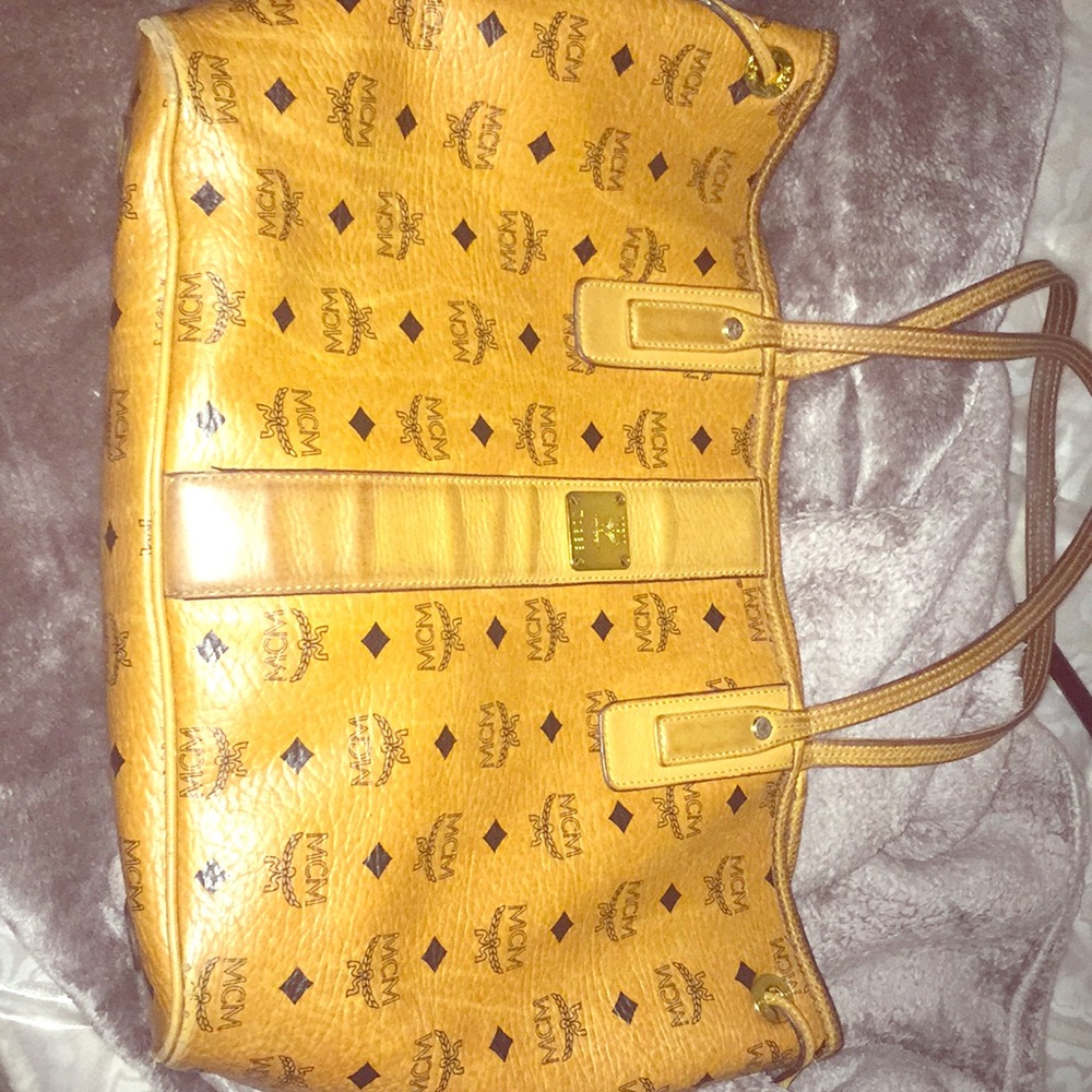 Mcm cognac bag Liz medium